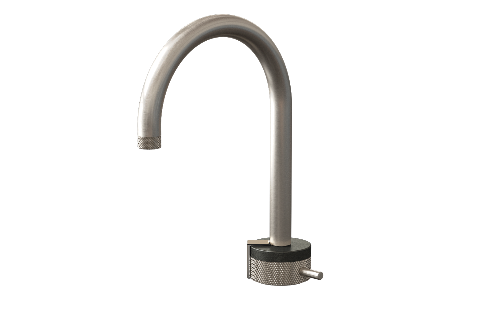 E-11502-R1BOX-L2PN-BNi Однорычажный прогрессивный смеситель для раковины - излив 16см GRAFF MOD+