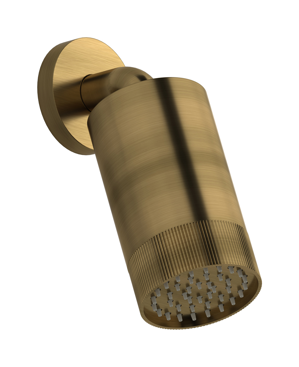 Верхний душ с Кронштейн для душа WE ARE IB rr085sr_1 Modern Bronze Spot