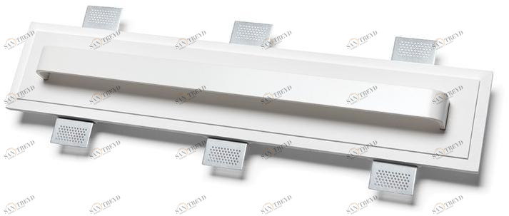 9010 novantadieci Встраиваемый настенный светильник из алюминия alumite® и cristaly®  2485c 