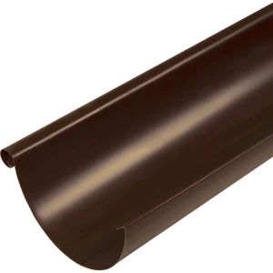 Желоб полукруглый 3000 D125 мм цвет коричневый