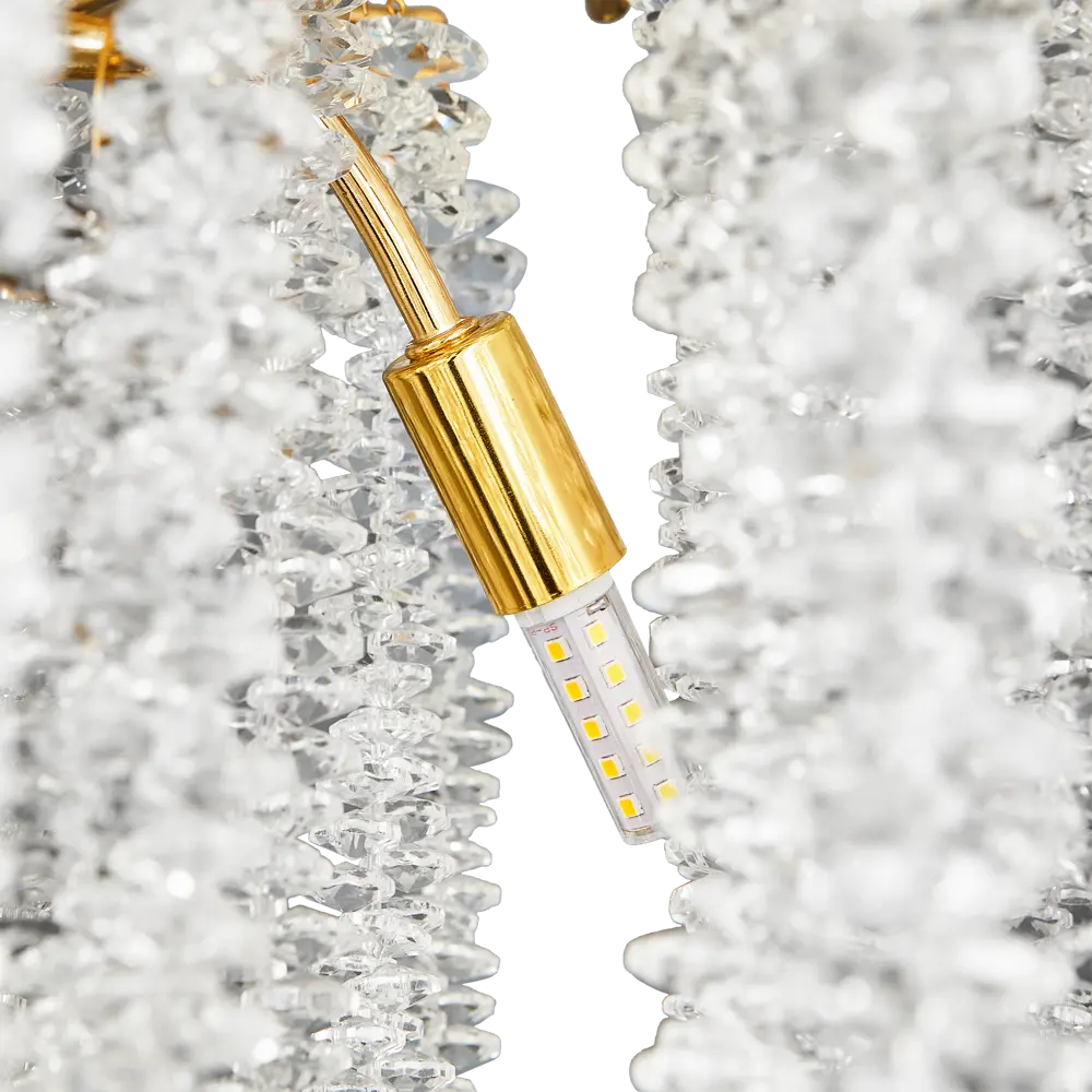 Люстра De City Лайма золотая 8-рожковая для гостиной и зала 88593894 STLM-0933029 - Вид №8