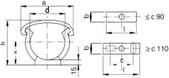 SANIT 750642500 ПП-трубка зажим с зажимом типа GOEMA  - Вид №2