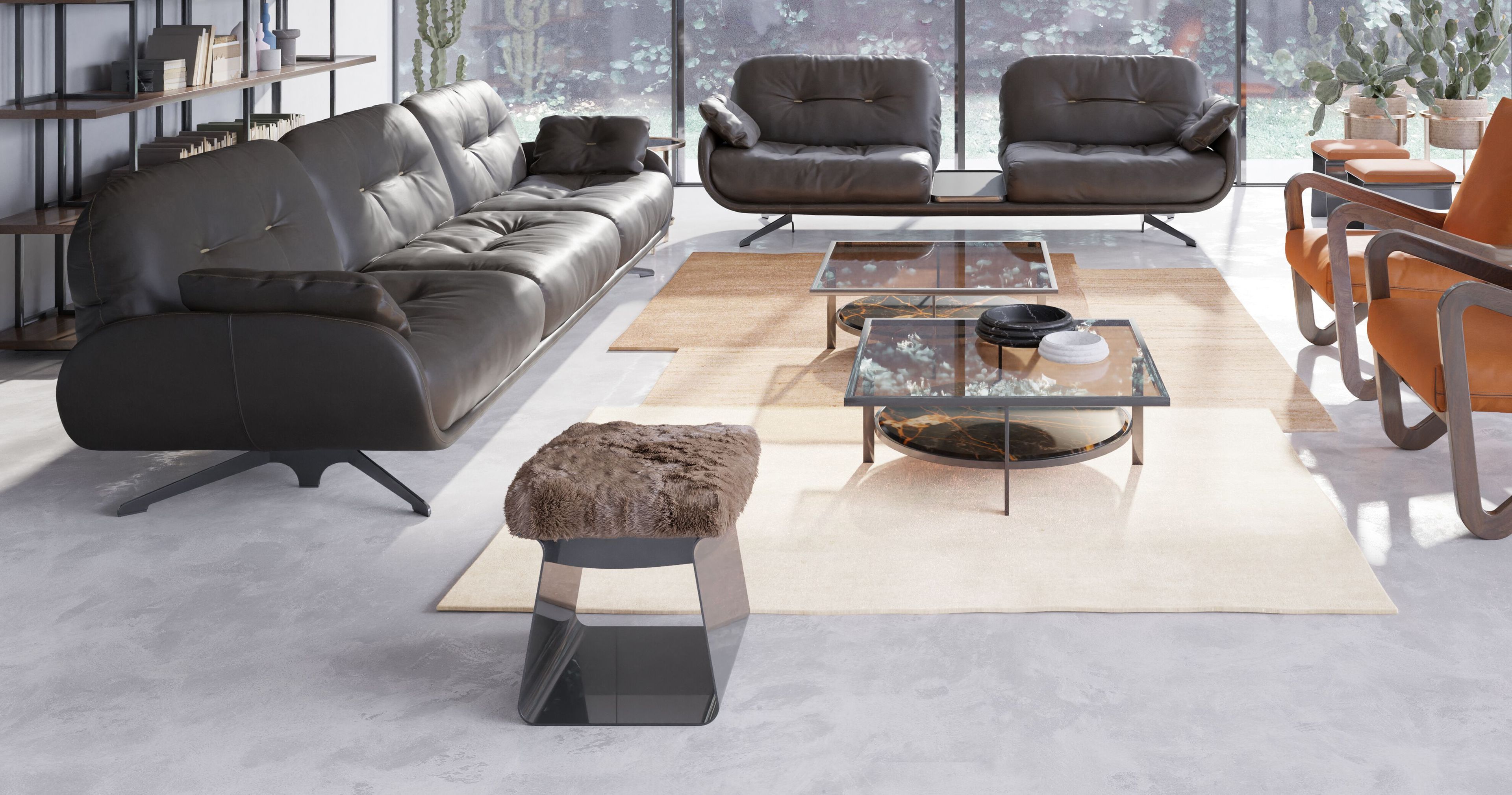 Низкий стул с мягким сиденьем Borzalino CLIO ARCH-00133243 - Вид №25