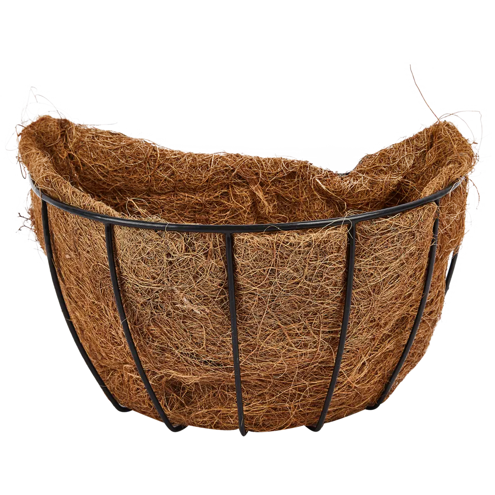 GARDEN SHOW Кашпо с кокосовым вкладышем для декоративных растений 83665711 STLM-0043187