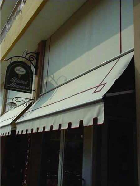 Навес с боковыми направляющими с ручками KE Outdoor Design осенние шторы ARCH-00070421 - Вид №2