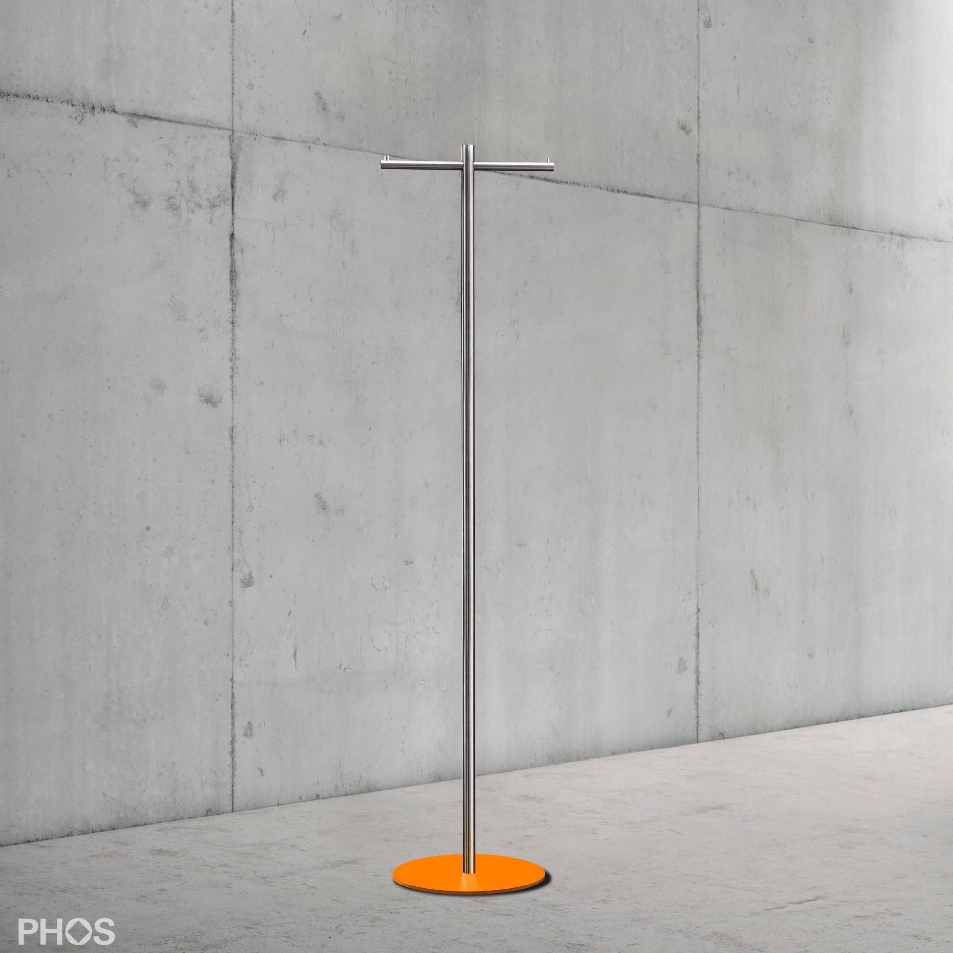 GSTSH-BPO Вешалка для одежды sorbus с крючками, основание: оранжевое. PHOS  - Вид №1