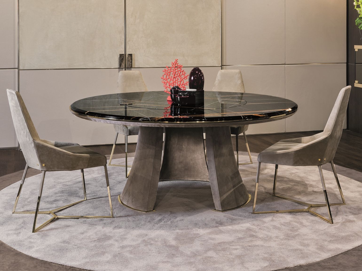 Круглый стол с Lazy Susan Longhi ARCH-00077925