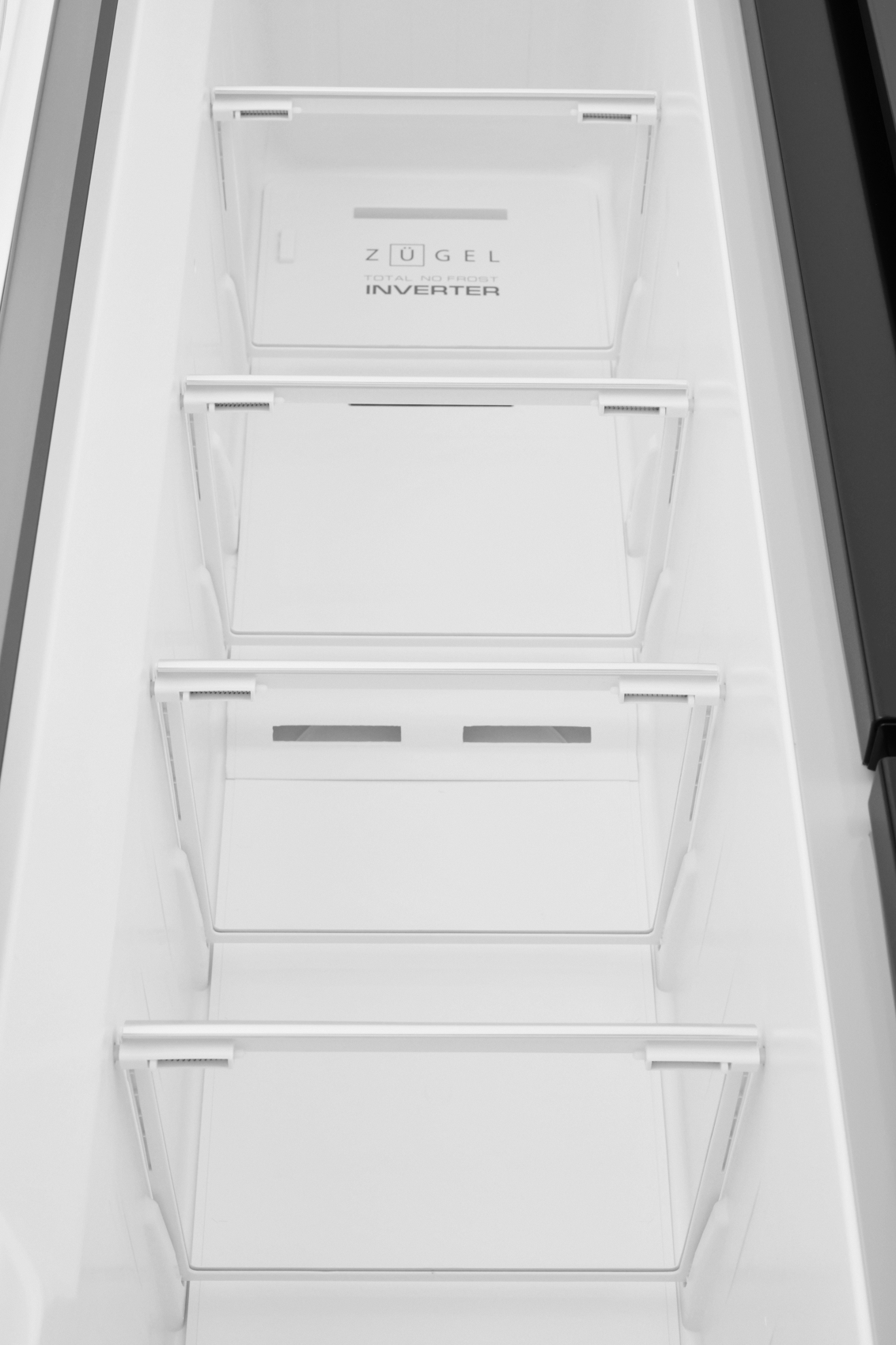 9185196 Холодильник Side by Side   ZUGEL ZRTD459XB черный STDN-0120863 - Вид №23