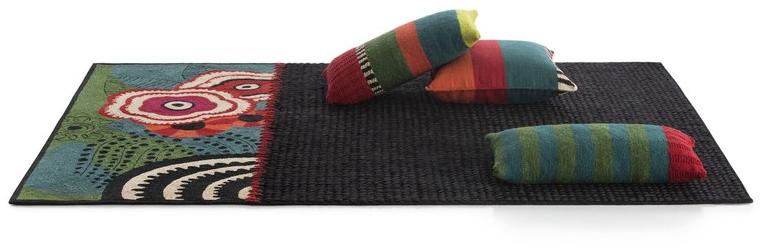 GAN Цветочный ковер из шерсти Rustic chic sun-id-1502449 - Вид №1