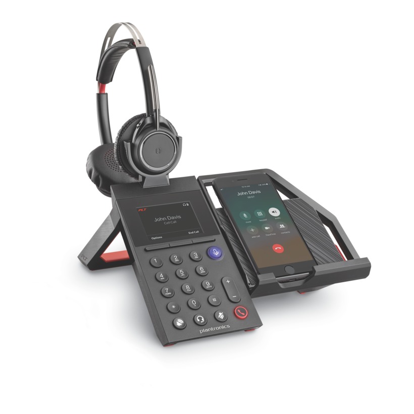 212952-419 Poly elara 60 ws for voyager focus w/ voyager focus headset, row Plantronics Santreyd  - Вид №2