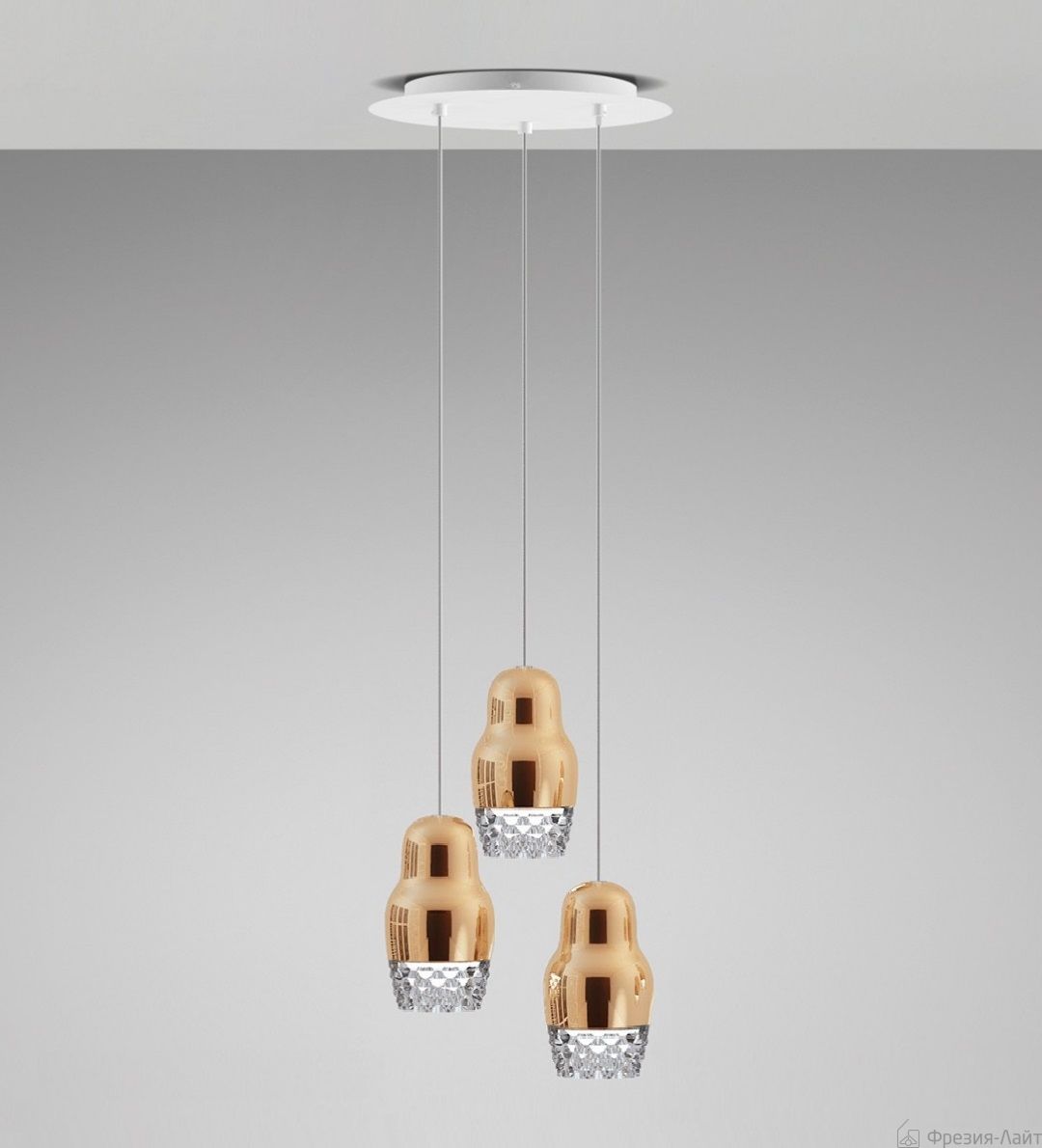 Axo Light FEDORA SPFEDOR3ROBCGU1 подвес Santreyd 106449