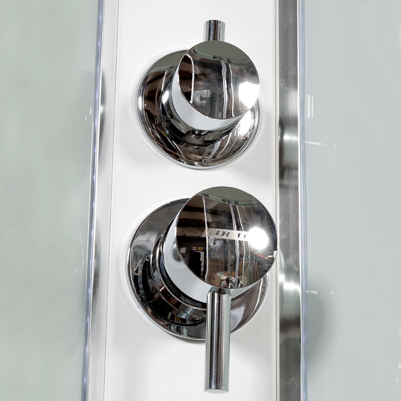 L 890 N с гидромассажем BLACK Душевая кабина DETO Серия L А01 с гидромассажем - Вид №4