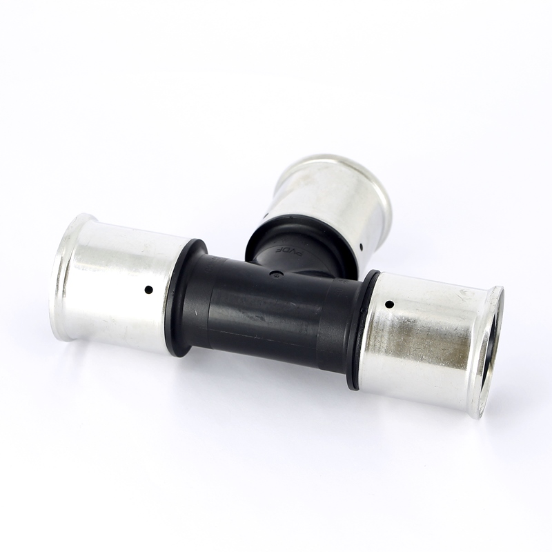 Тройник пресс PVDF HENCO 40х40х40 9PK404040 - Вид №2