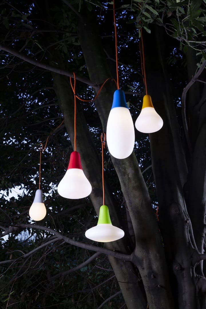 Открытый подвесной светильник из полиэтилена Martinelli Luce CIULIFRULI ARCH-00023253 - Вид №2