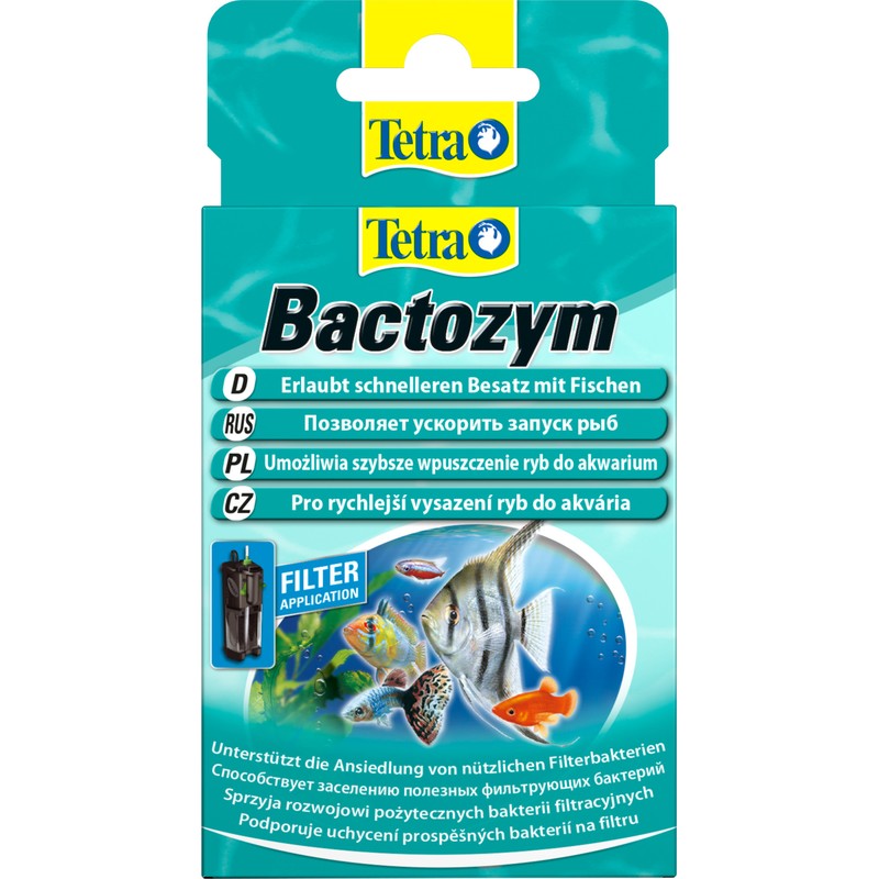 Т00017194 Культура бактерий Bactozym 10 капсул TETRA 