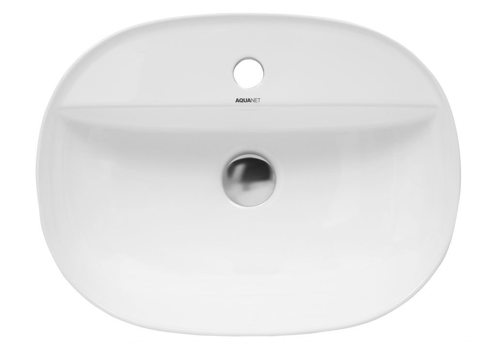 LAKE2 Накладная раковина на столешницу  овальная Aquanet  - Вид №4