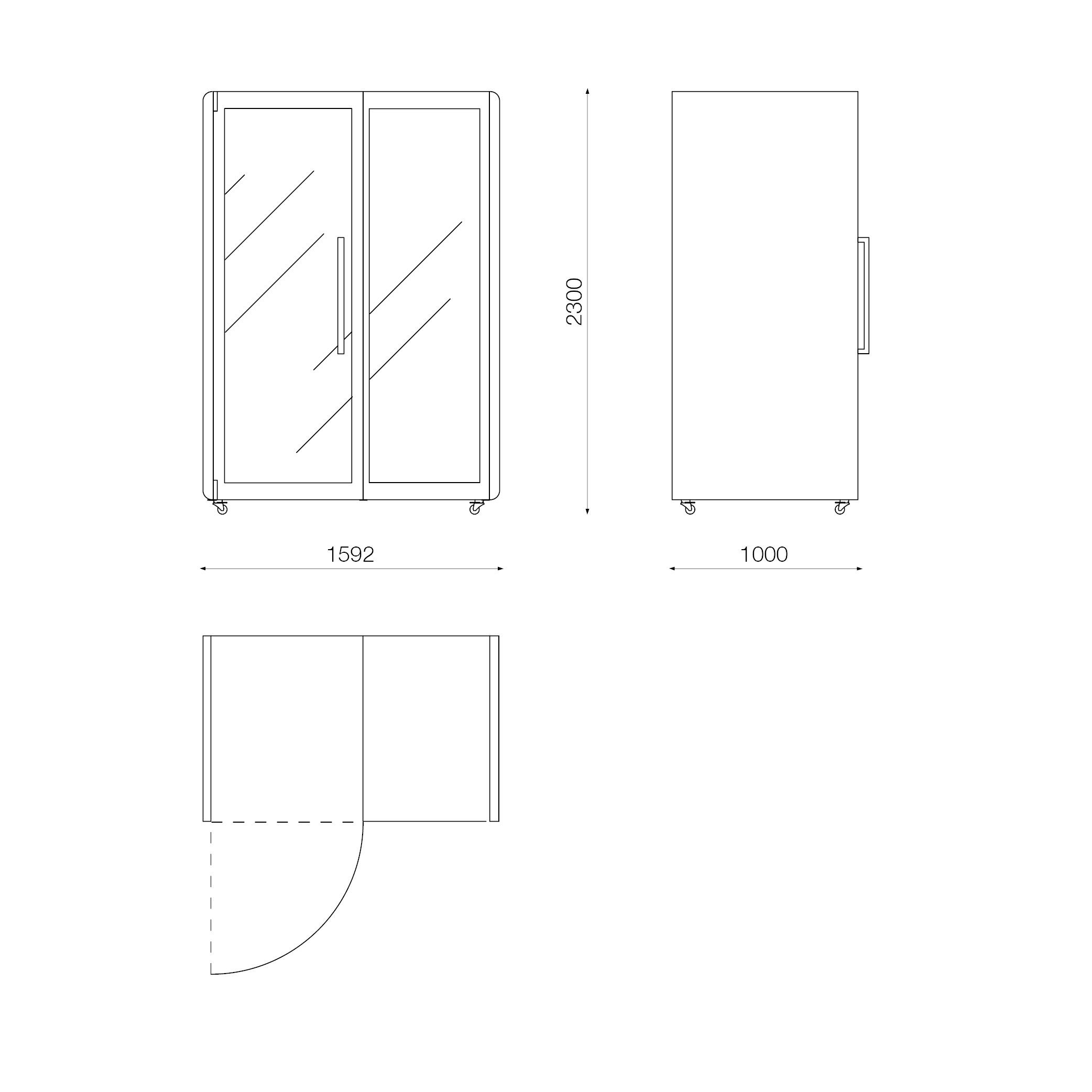 Одноместный акустическая офисная кабина Askia Kameleon ARCH-00070064 - Вид №6