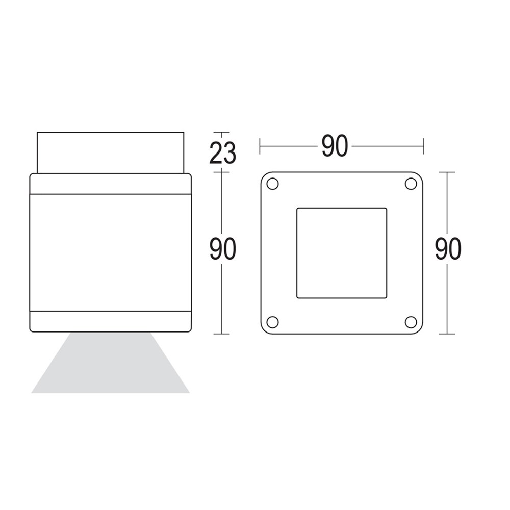 MicroTorre C Ghidini Torre C .05 Темно-Cерый (Матовый)  - Вид №1