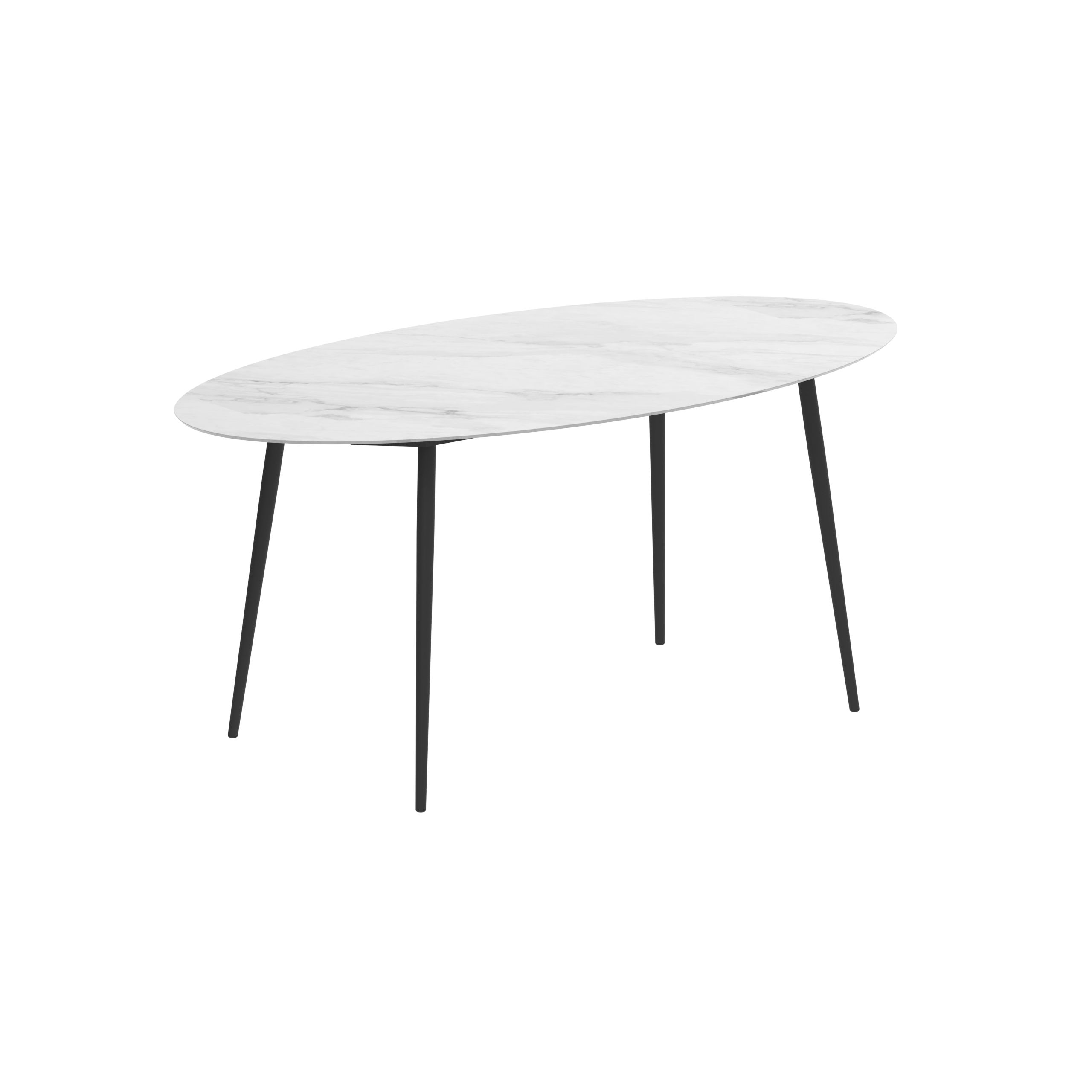 Высокий овальный керамический садовый стол Royal Botania Styletto ARCH-00129376 - Вид №7