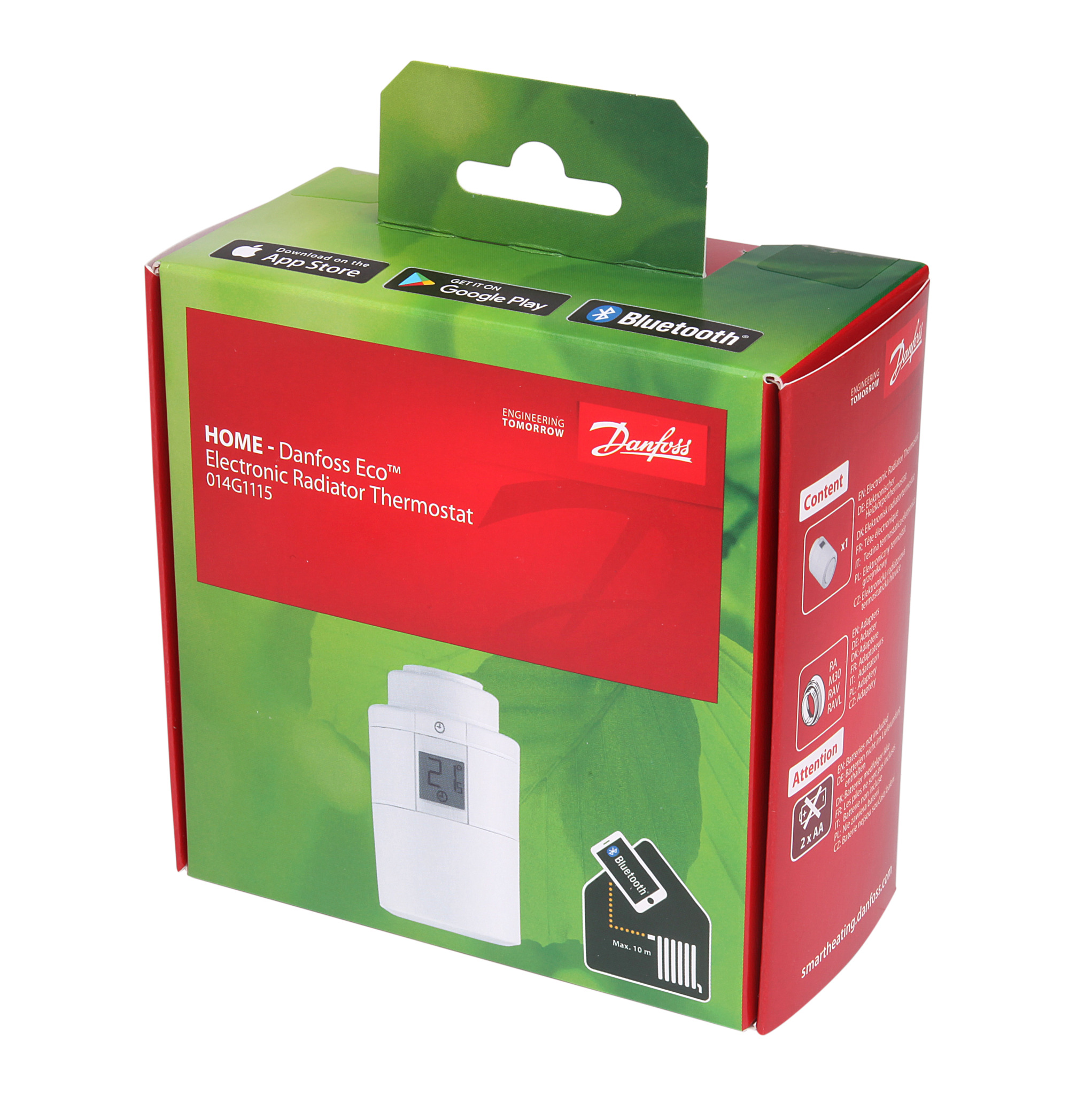 Danfoss Термостатические элементы Danfoss Eco Danfoss Eco элемент термостатический ret 014G1115  - Вид №2