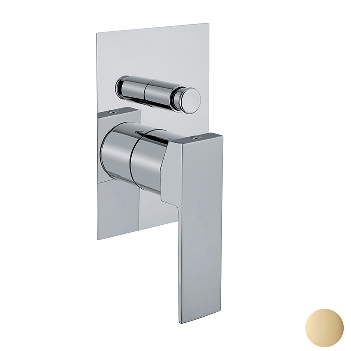 PE860101010 Смеситель для душа , золото Webert Pegaso