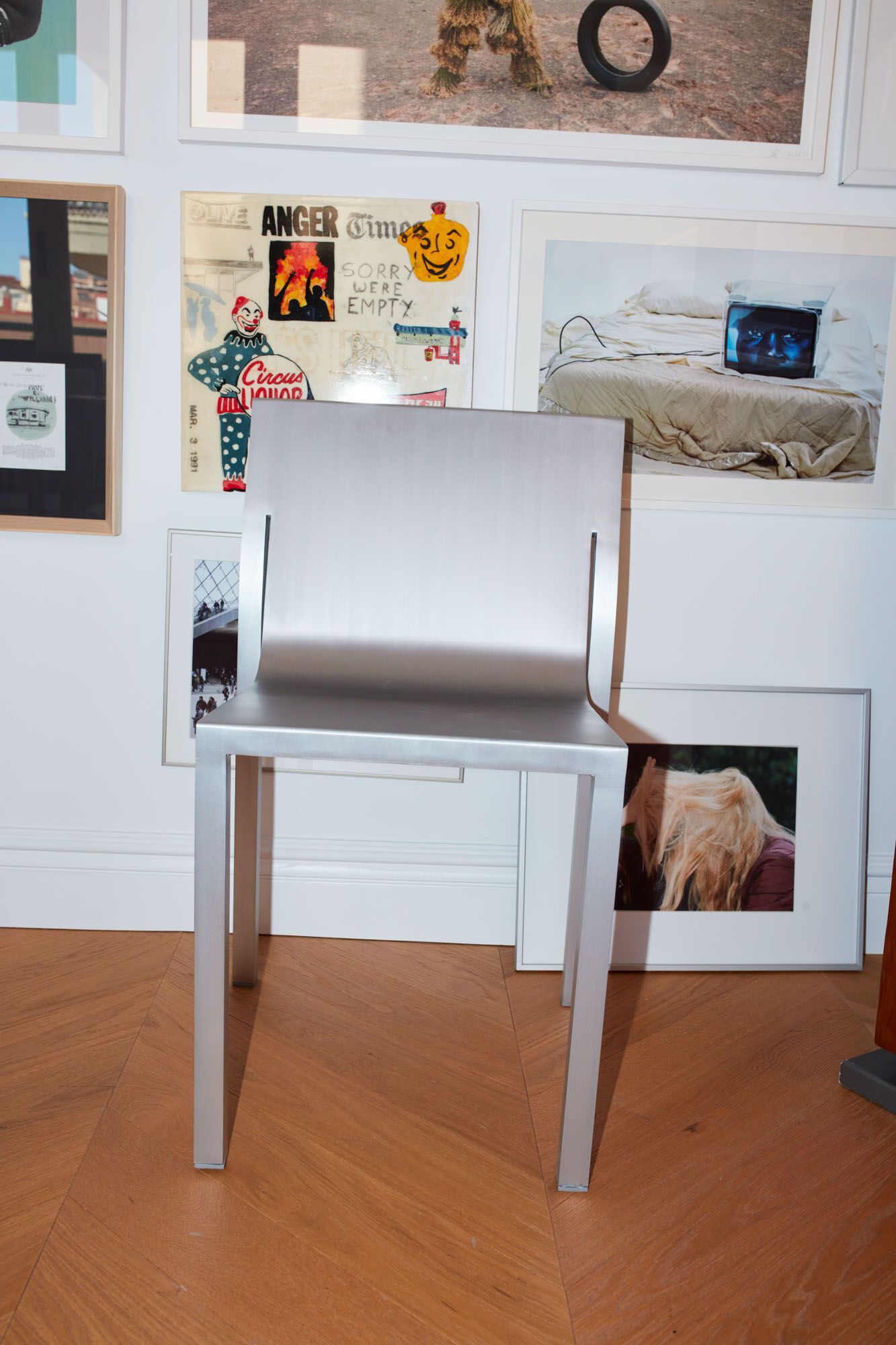 Штабелируемый алюминиевый стул BD Barcelona Stedelijk ARCH-00132726 - Вид №19