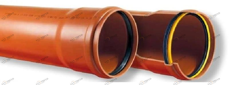 STABILPLASTIC SPA Труба пвх с кольцевой чашкой sun-id-1381330