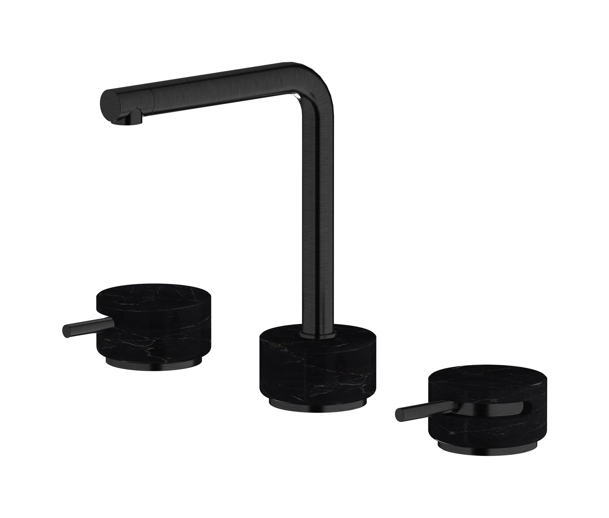 Смеситель для раковины с 3 отверстиями для мраморной столешницы IB мрамор + мрамор Elle ARCH-00055279 - Вид №6