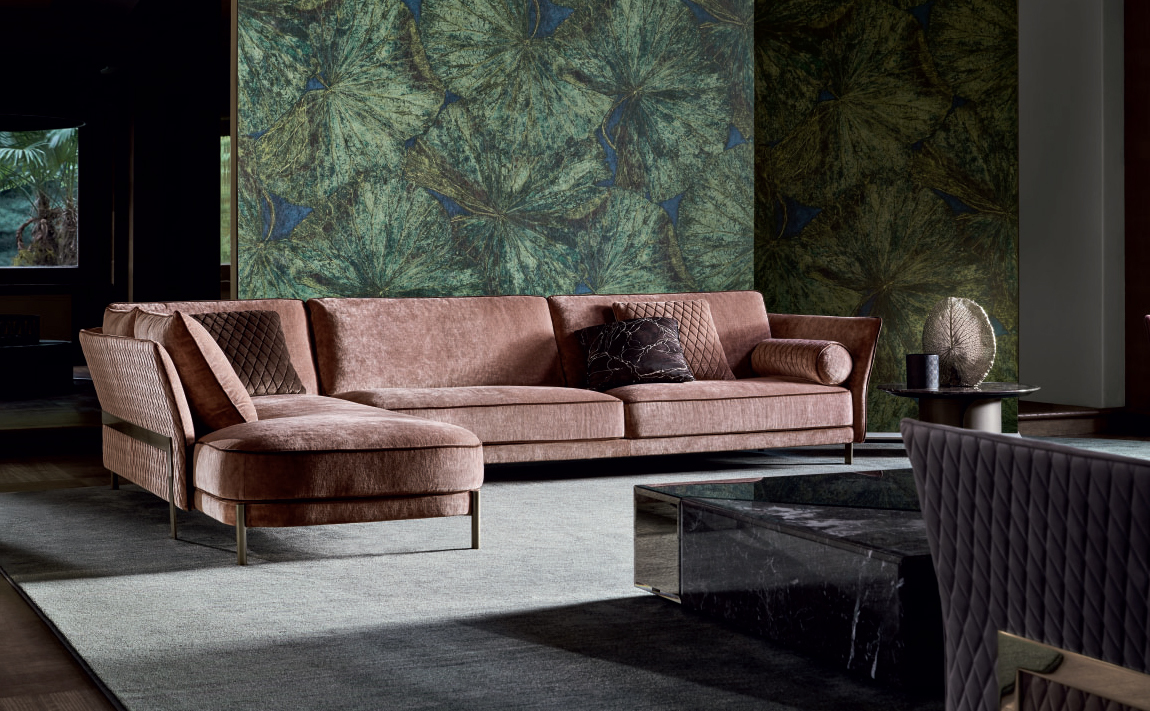 Диван COSMO OPERA 40354/RSX + 40355/RDX Contemporary