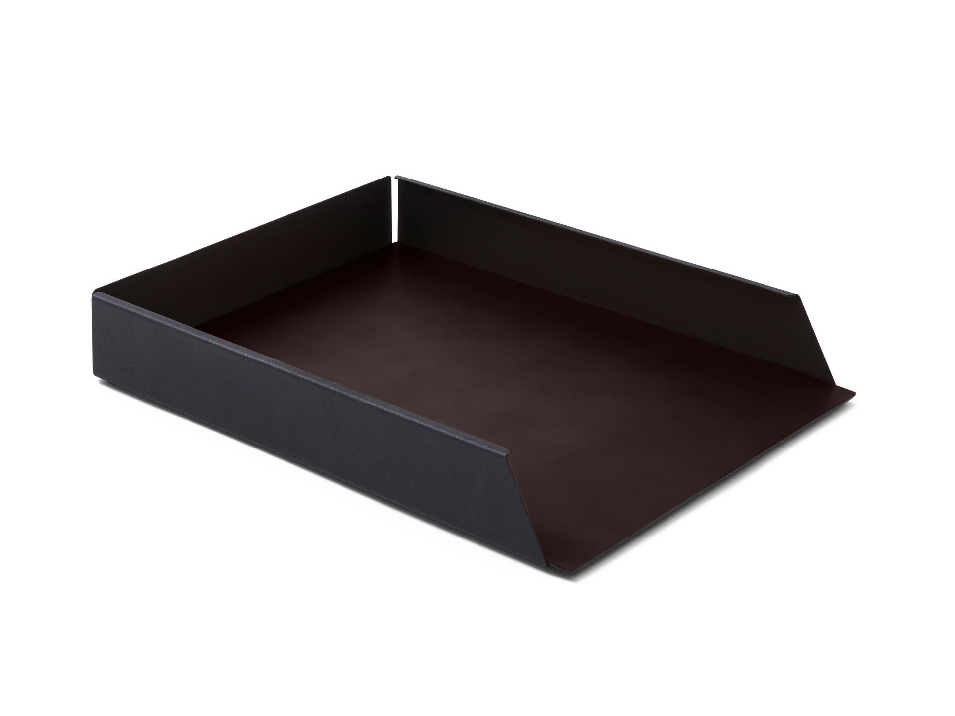 Лоток для документов из нержавеющей стали и кожи EGLOOH Муар ARCH-00027153 - Вид №20