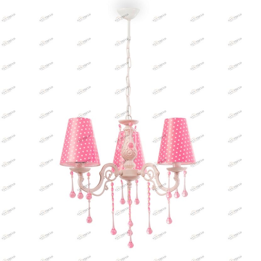 Люстра детская розовая Dotty CILEK PRINCESS 00-3832364 Розовый Santreyd