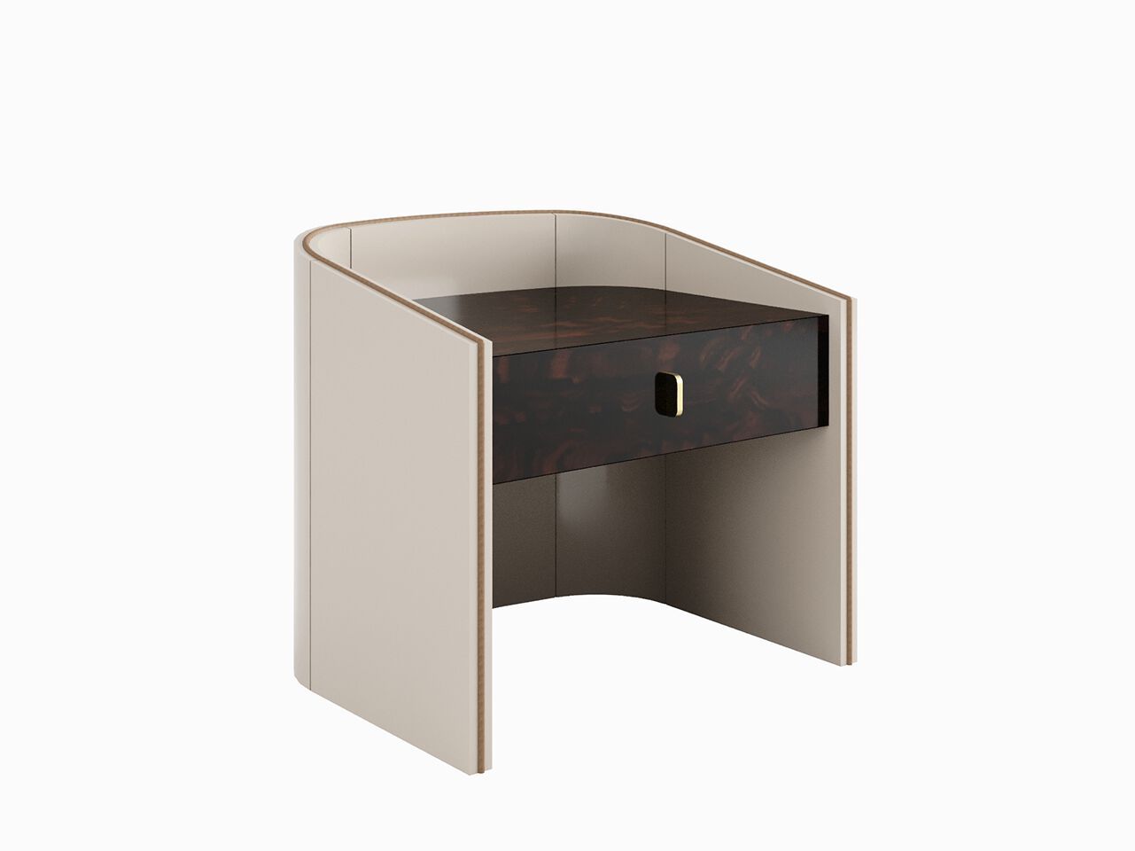 Деревянная тумбочка с ящиками Casa Magna CORALINA II ARCH-00084141 - Вид №7