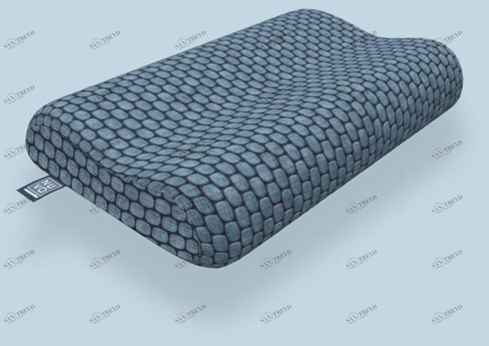 NUVOComfort Эргономичная прямоугольная подушка для шеи из пены с эффектом памяти sun-id-1513601