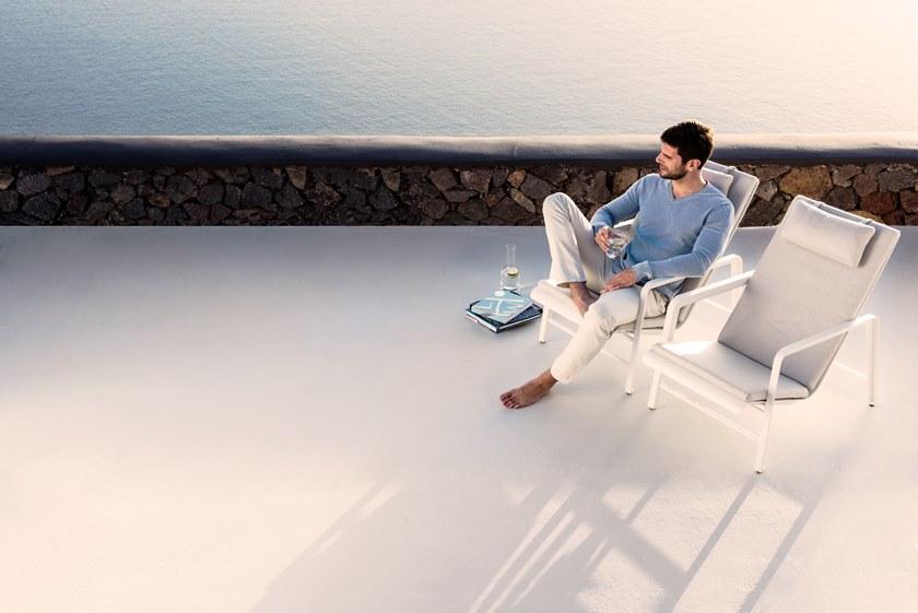 TRIBÙ Лежащий алюминиевый шезлонг Mirthe 07412 - Вид №4