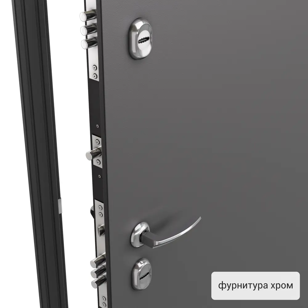 Дверь входная металлическая Термо С-2 эмаль Стелла 880 мм левая цвет белый TOREX STLM-2205452 - Вид №2