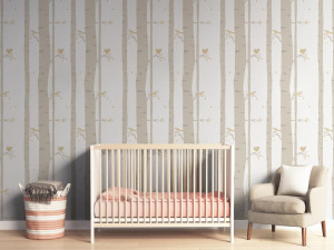 Обои с рисунком для детей