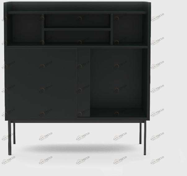 Grado Design Буфет из лакированной мдф с раздвижными дверцами Lin Lin-ca-04