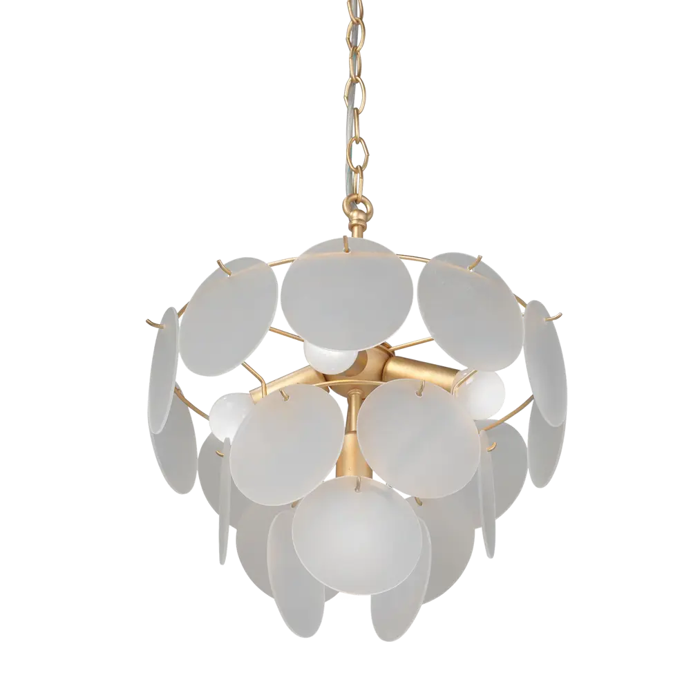 Люстра Vitaluce Асти — золотистое сияние для современных интерьеров 89385341 STLM-1337799 - Вид №1