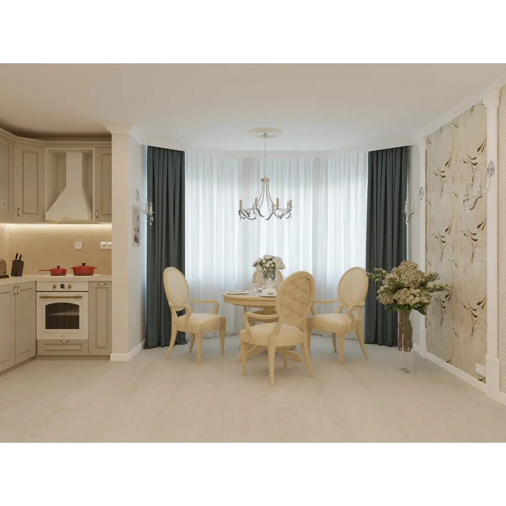 Плинтус потолочный полистирол Inspire DSMSL01103 белый 80x80x2000 мм 82349417 STLM-2019733  - Вид №3