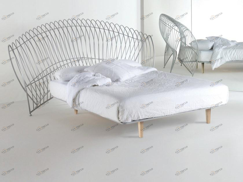 Barel Кровать из цельного железа ручной ковки Onda sun-id-1383376
