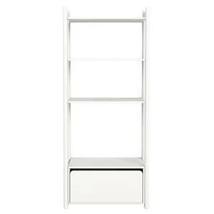 Гарнитур Maxi В, 1 полка и 1 комод, белый