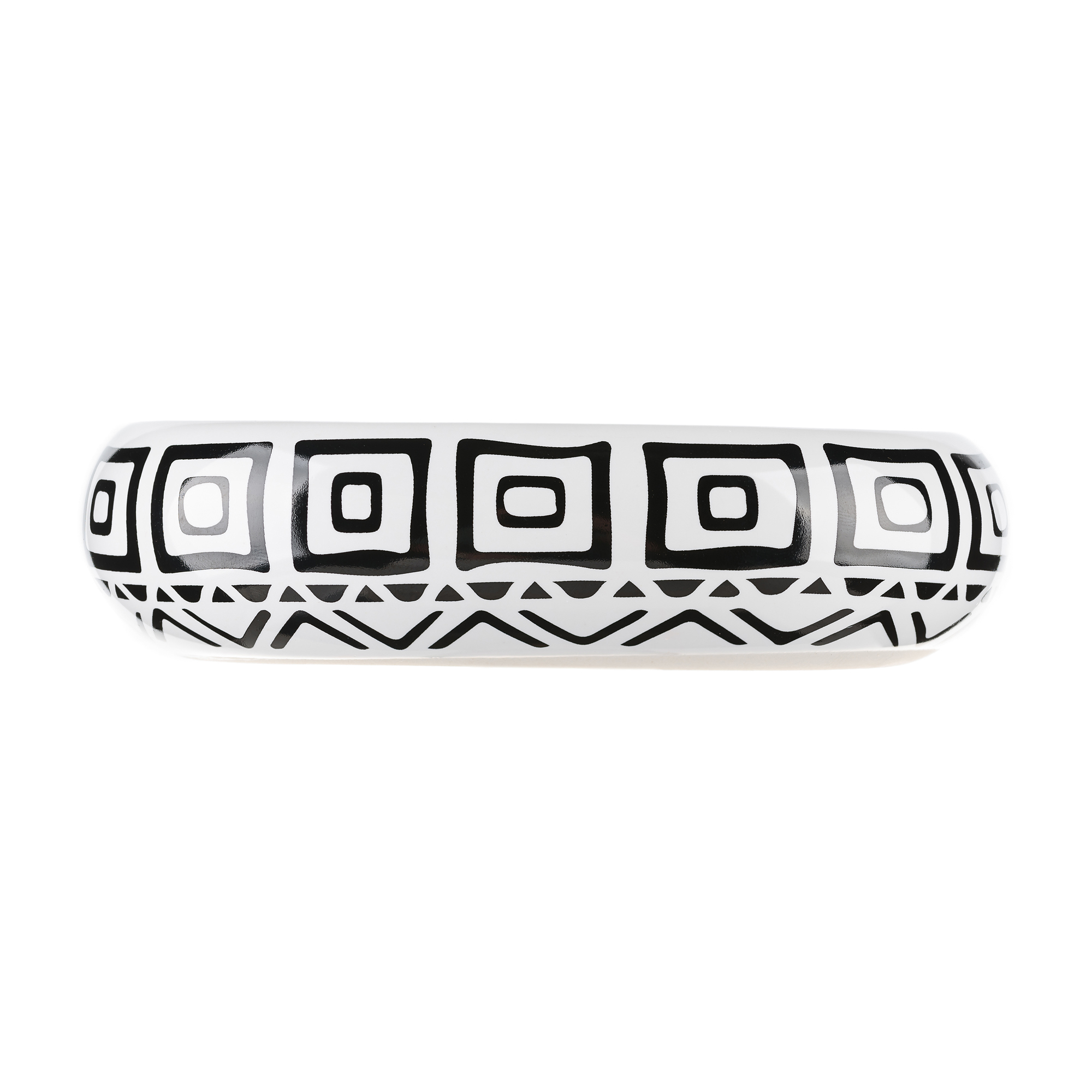 83425117 Мыльница керамика цвет белый/чёрный Nomads STLM-0041241 MOROSHKA  - Вид №4