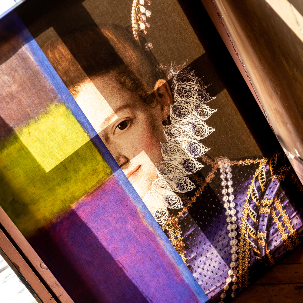 30101910 Арт-портрет «Кристина» (холст, галерейная натяжка) Object Desire  - Вид №10