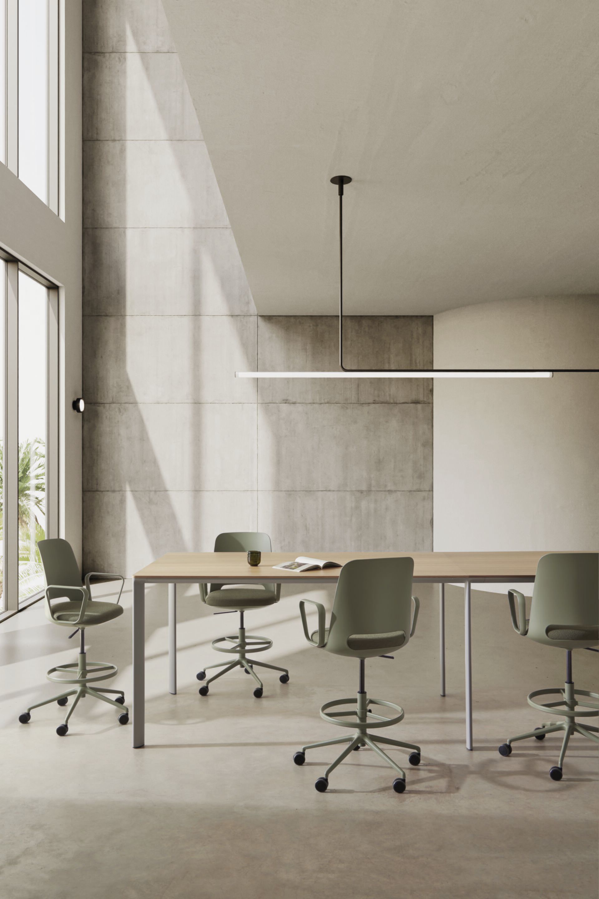 Ткань 5 спиц поворотный офисный стул с подлокотниками INCLASS Orus ARCH-00015092