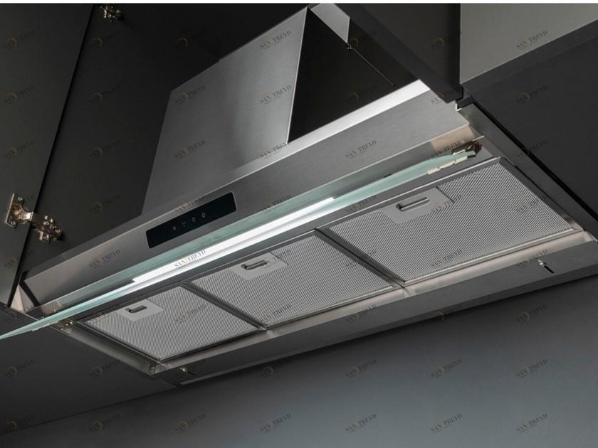 Silverline Встроенная вытяжка из нержавеющей стали со встроенной подсветкой sun-id-1371990