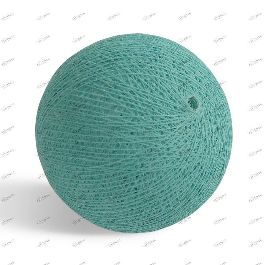 Хлопковый шарик, бирюзовый Lares&Penates SHTURQ