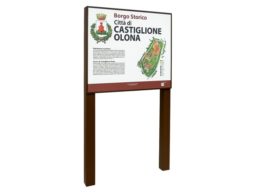 Стальная стойка дисплея Studio Città VERTICAL ARCH-00146979