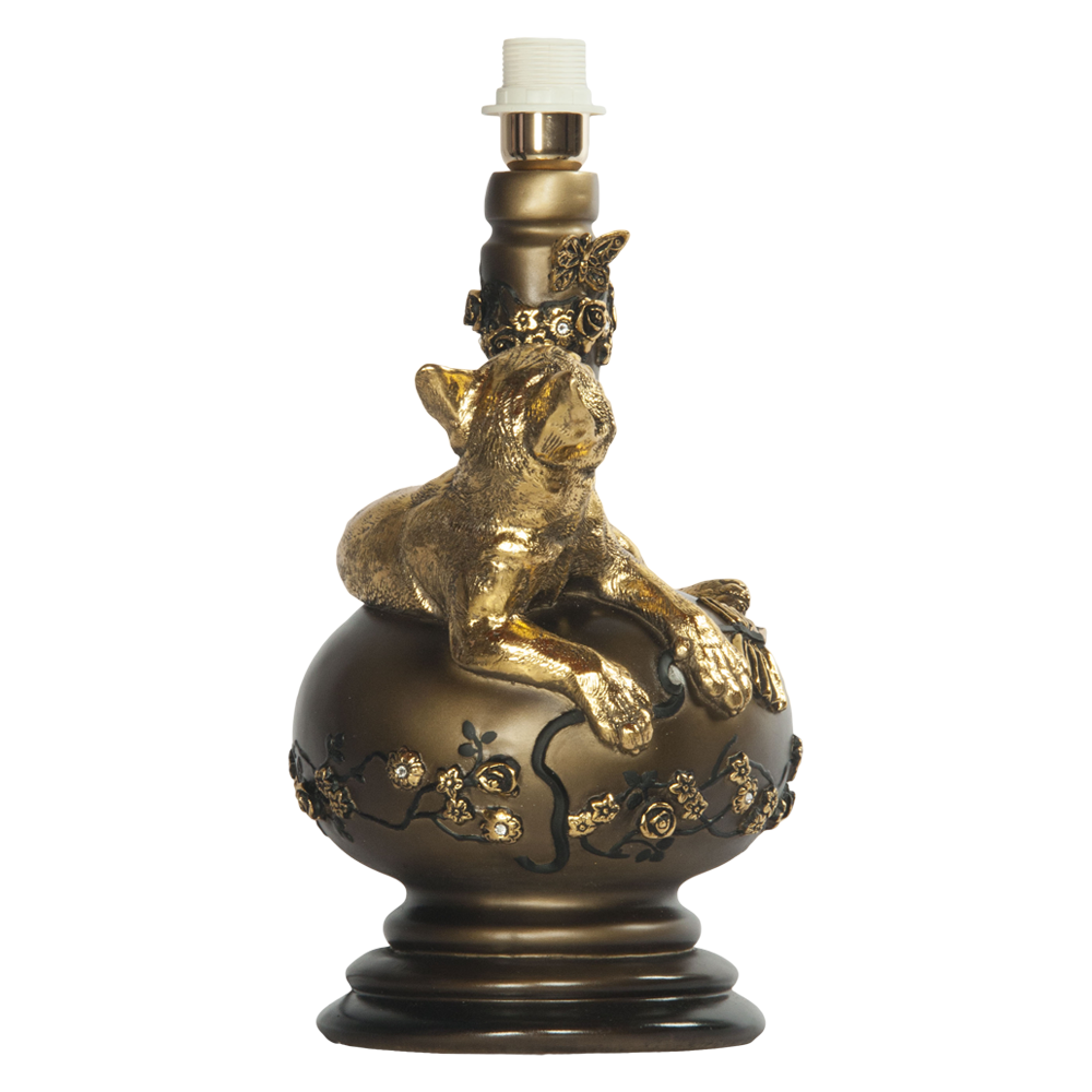 32077,34051 Настольная лампа Агнесса Маргарита Персик BOGACHO 4627138210833, 4627138151662 - Вид №4