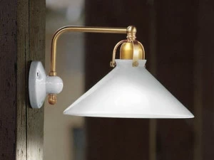 Aldo Bernardi Настенный светильник из стекла с фиксированным кронштейном Tenda