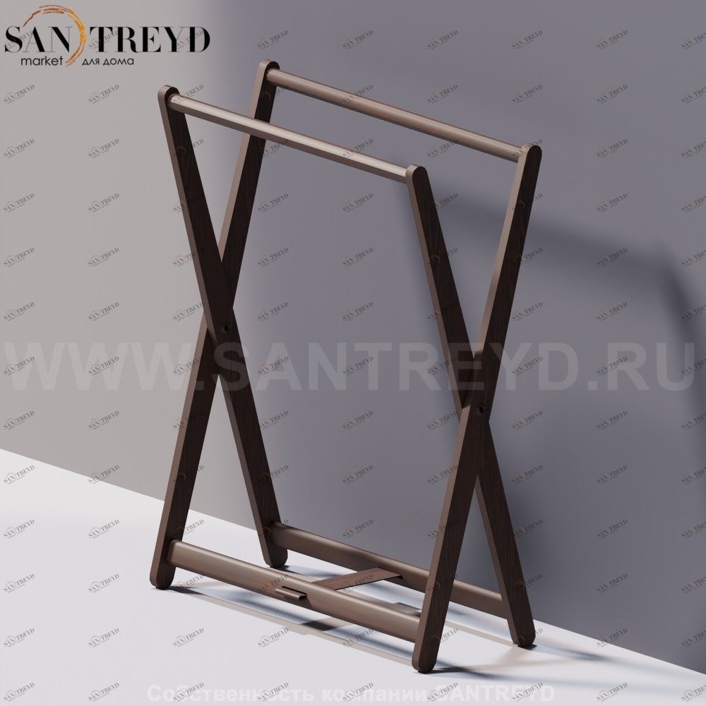 Agape PIC-NIC Полотенцежержатель 63 см под коричневый дуб ACOM0530RU